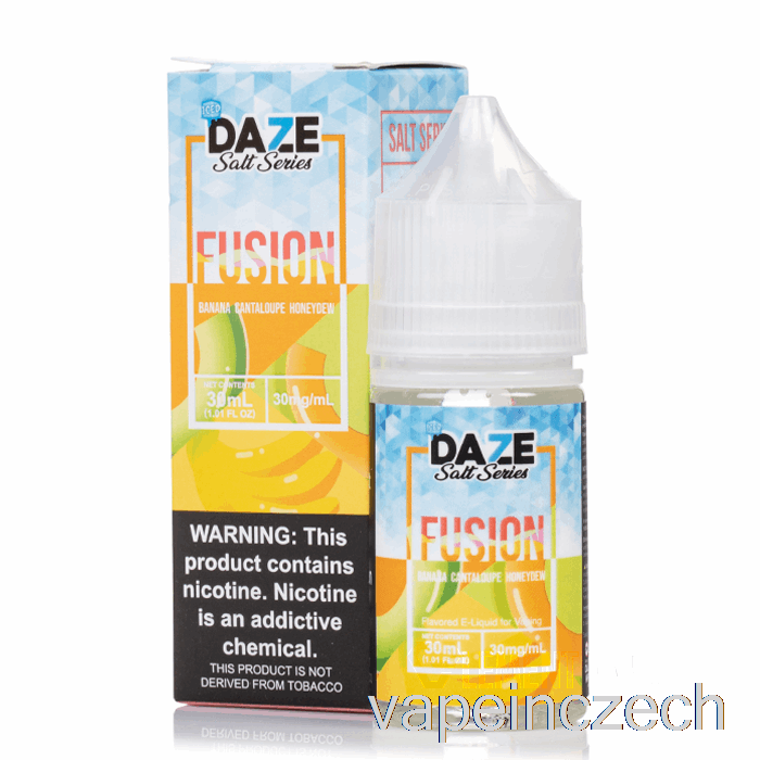 Ledový Banánový Ananasový Meloun Medovka - 7 Omamná Fúzní Sůl - 30 Ml 30 Mg Vape Bez Nikotinu